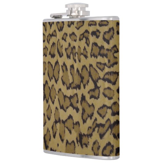 動物ヒョウ柄 フラスク (左)
