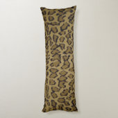 動物ヒョウ柄 ボディピロー (裏面 (縦))