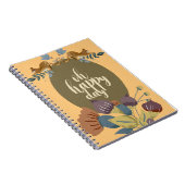 動物フォークアートノート ノートブック (右側)