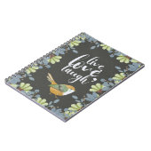 動物フォークアートノート ノートブック (左側)