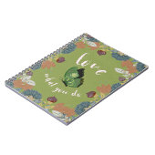 動物フォークアートノート ノートブック (左側)