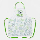 動物フレンドリービーガンキッチン エプロン (正面)