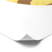 動物ベビーのまわりにプリント ポスター (角)