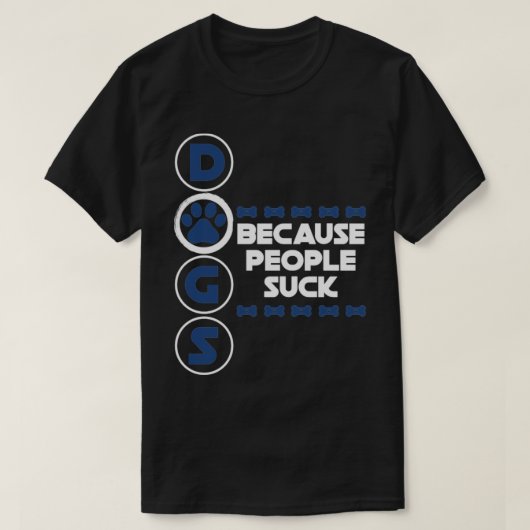 動物ペット愛人ギフトドッグ Tシャツ (デザイン正面)