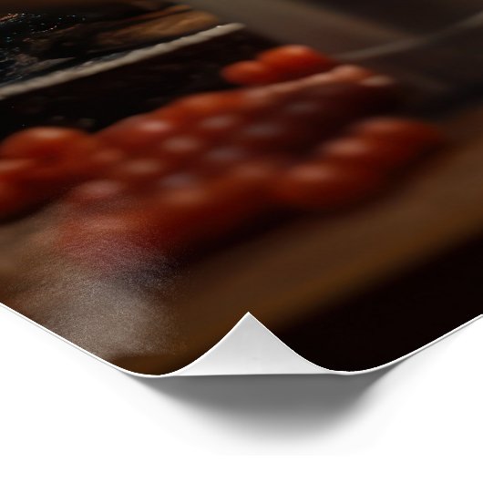 動物ポスおもしろいタシェフリス料理ポスター ポスター (コーナー)