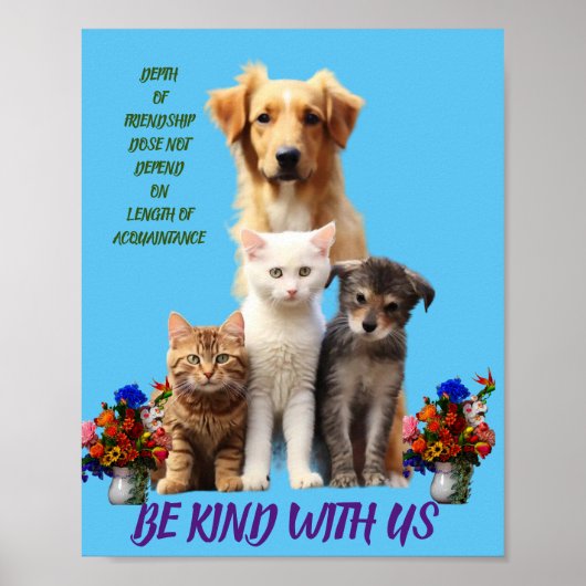 動物ポスター ポスター (正面)