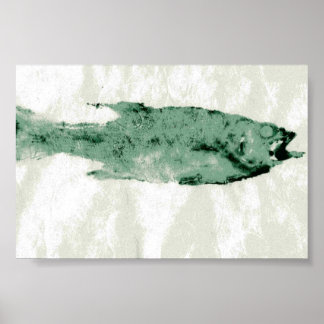 動物ポストカードサイズ4" x 6"ポスター ポスター