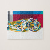 動物ポップ・アートの芸術 ジグソーパズル (横)