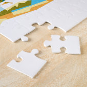 動物ポップ・アートの芸術 ジグソーパズル (側面)