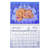 動物マンガカレンダー2008/2009 カレンダー (1月 2026)
