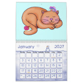 動物マンガ2010カレンダー カレンダー (1月 2027)