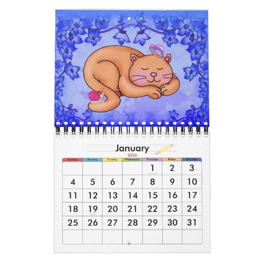 動物マンガ2012カレンダー カレンダー (1月 2026)