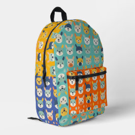 動物モザイク万華鏡のように千変万化するパターンクリターバックパック プリントバックパック