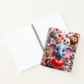 動物モダン手帳 ノートブック (内部)