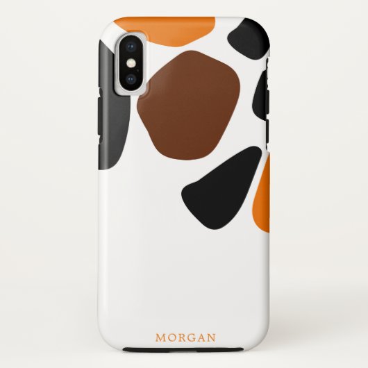 動物モダン模様 | iPhoneケース Case-Mate iPhoneケース (裏面)
