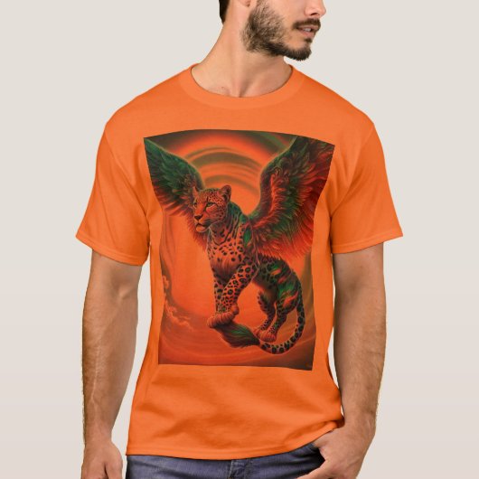「動物ユニークデザインTシャツfor動物愛好家」 Tシャツ (正面)