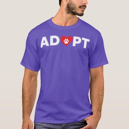 動物レスキュー+保護+活動 楽しい Tシャツ (正面)