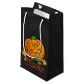 動物不気味カボチャ スモールペーパーバッグ (正面アングル)
