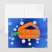 動物交叉スプロケット葉書 ポストカード (正面/裏面)