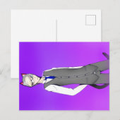 動物交配人間化レイモンド葉書 ポストカード (正面/裏面)