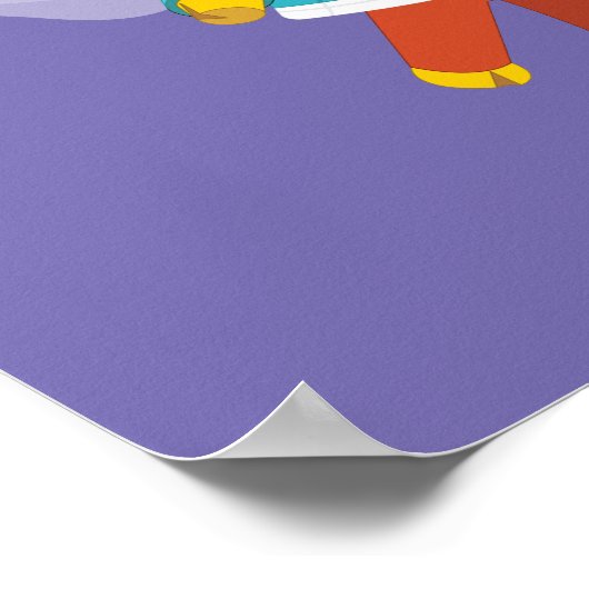 動物交配喜びの動物のポスター ポスター (角)