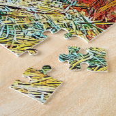 動物人気がある – パンダ1 ジグソーパズル (側面)