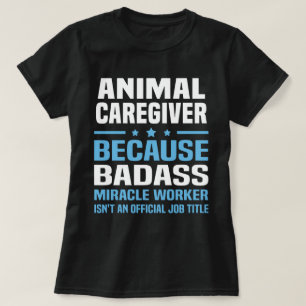 動物介護士 Tシャツ