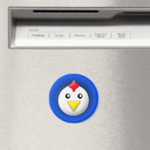 動物付き磁石：鶏肉 マグネット (インサイチュ (食洗機))