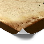 『動物令』羊皮紙・スタイル詩ポスター ポスター (角)