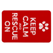 動物保救助磁石の静謐と救助 マグネット (横)