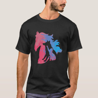 動物保護のための犬猫馬ペット Tシャツ