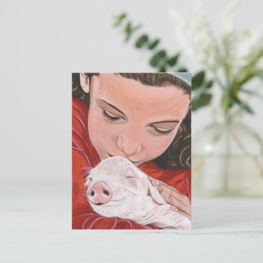 動物保護具 ポストカード (スタンド正面)