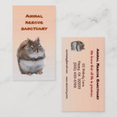 動物保護区 名刺 (正面/裏面)
