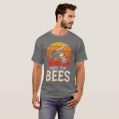 動物保護活動家 プレザーブ プロテクト デザイン Tシャツ (正面フル)