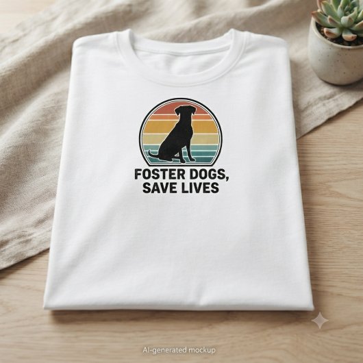 動物保護 里親の愛 永遠に Tシャツ