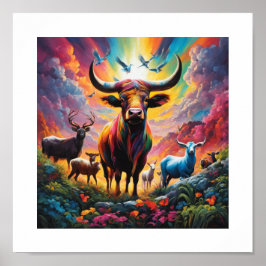 動物創造ポスター ポスター