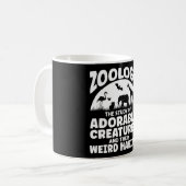 動物動物動物学動物動物動物動物動物動物学 コーヒーマグカップ (正面左)