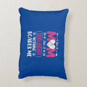 動物医おもしろい母、動物医母 アクセントクッション (裏面(縦))