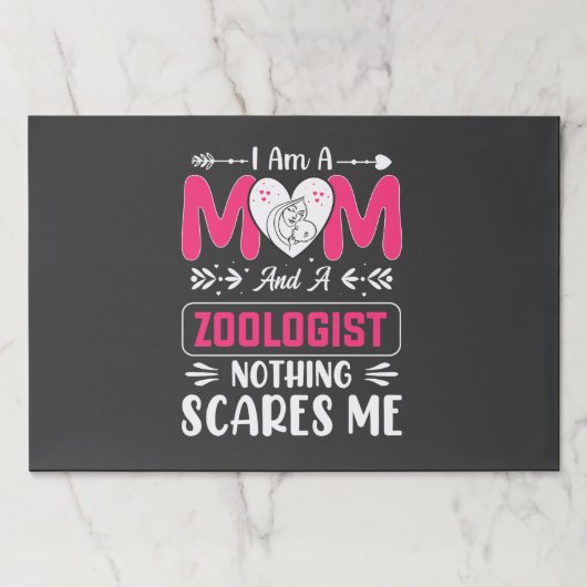 動物医おもしろい母、動物医母 ペーパーパッド (正面)