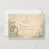 動物医学白衣卒業パーティー 出欠カード (正面)