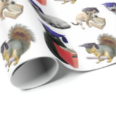 動物卒業包装紙 ラッピングペーパー (ロールコーナー)