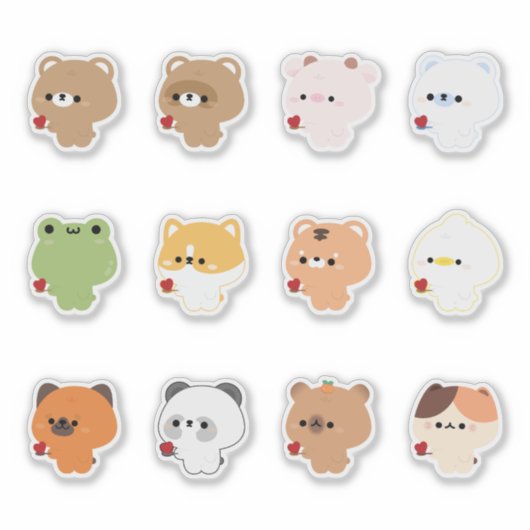 動物口開口部2 シール (正面)