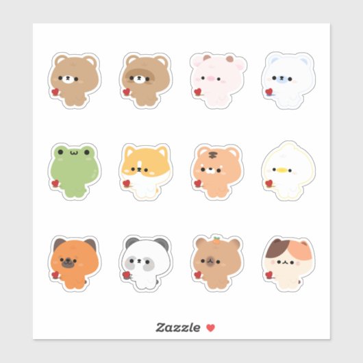 動物口開口部2 シール (シート)