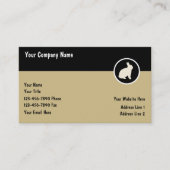 動物名刺 名刺 (正面)