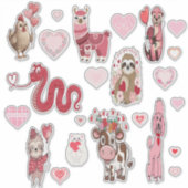 動物品種ヴァレンティカスタムン製ビニールシール シール (正面)