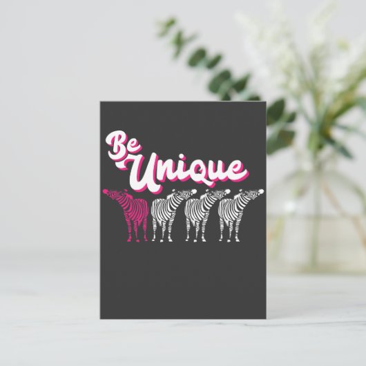 動物園おもしろいの飼育員サファリ動物園の動物の衣装 ポストカード (スタンド正面)