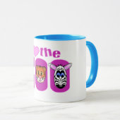 動物園が大好き マグカップ (正面右)