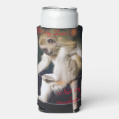 動物園じゃなくてサルでもない スリム缶クーラー (Seltzer正面)