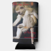 動物園じゃなくてサルでもない スリム缶クーラー (裏面)