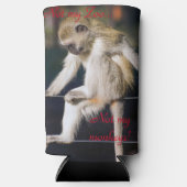 動物園じゃなくてサルでもない スリム缶クーラー (正面)